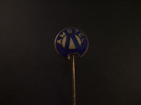 Amstel( Stokvis) Nederlands merk van bromfietsen logo blauw